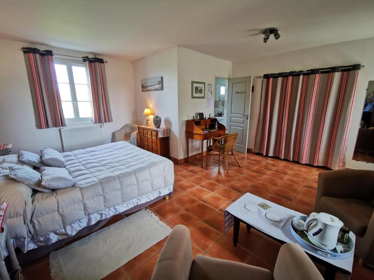 Les Marronniers Hotel Cambremer Szoba fotó