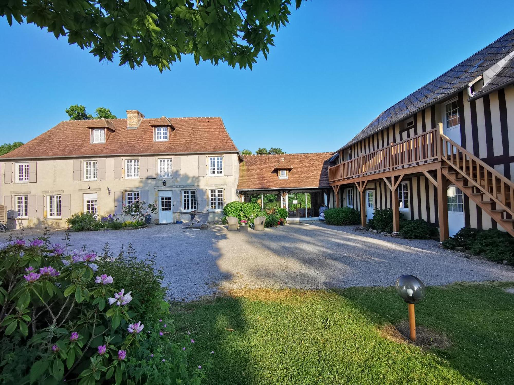 Les Marronniers Hotel Cambremer Kültér fotó