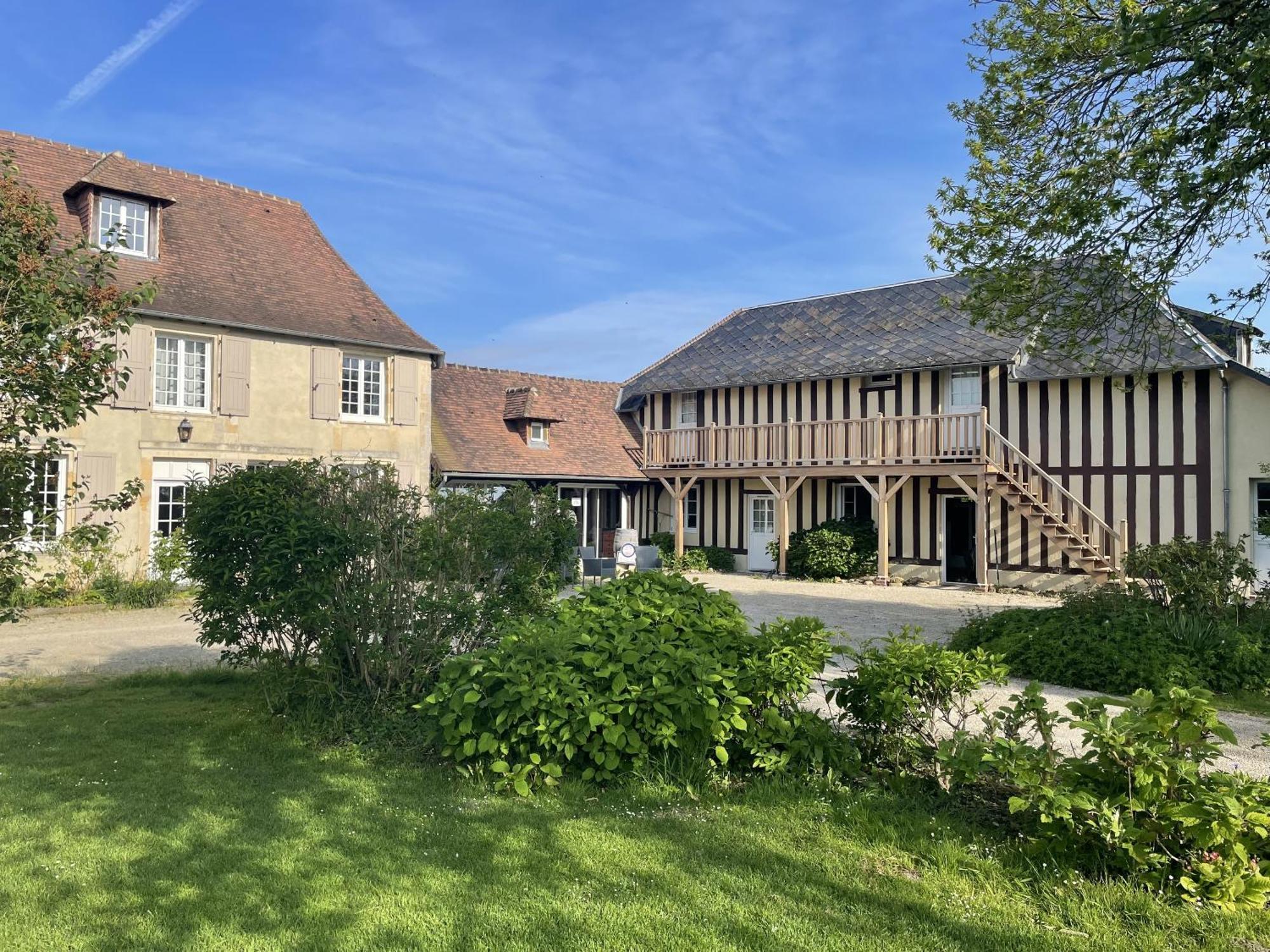 Les Marronniers Hotel Cambremer Kültér fotó